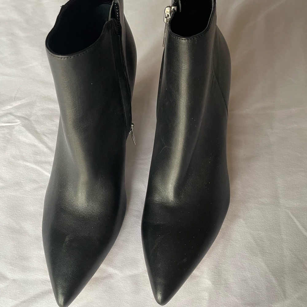 Marc Fisher Black Ankle Boots